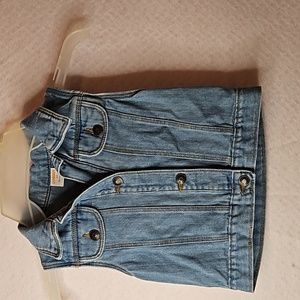 Girls size 3T jean vest